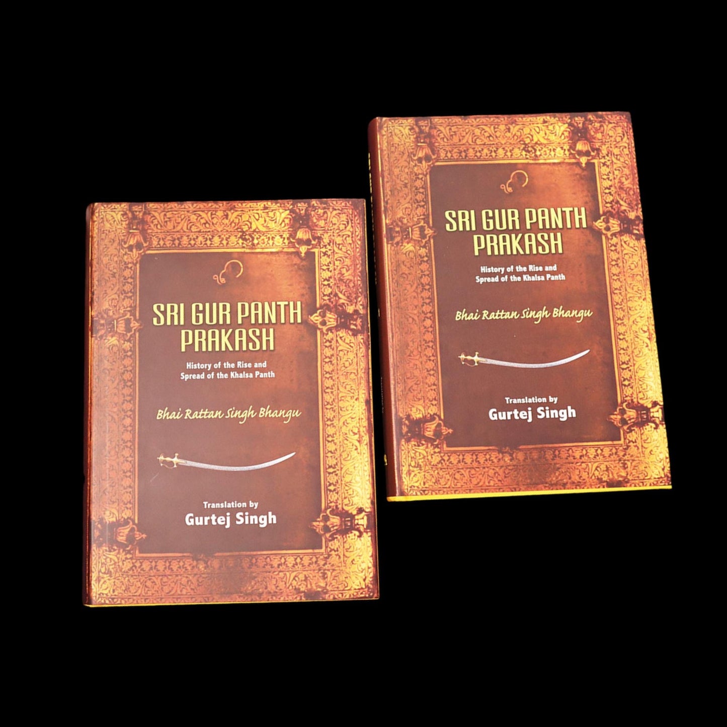 Sri Guru Panth Parkash in English Two Parts, Sikh Granth Sahib ji, Sikh Holy Book, Sikh Items,