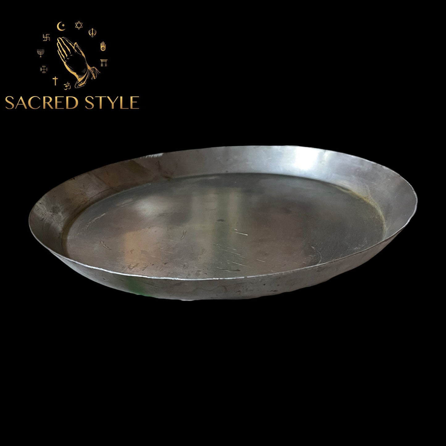 Sarbloh Plate, Dinner Ware Set, Hand Made Iron Thali, Sikh Items,