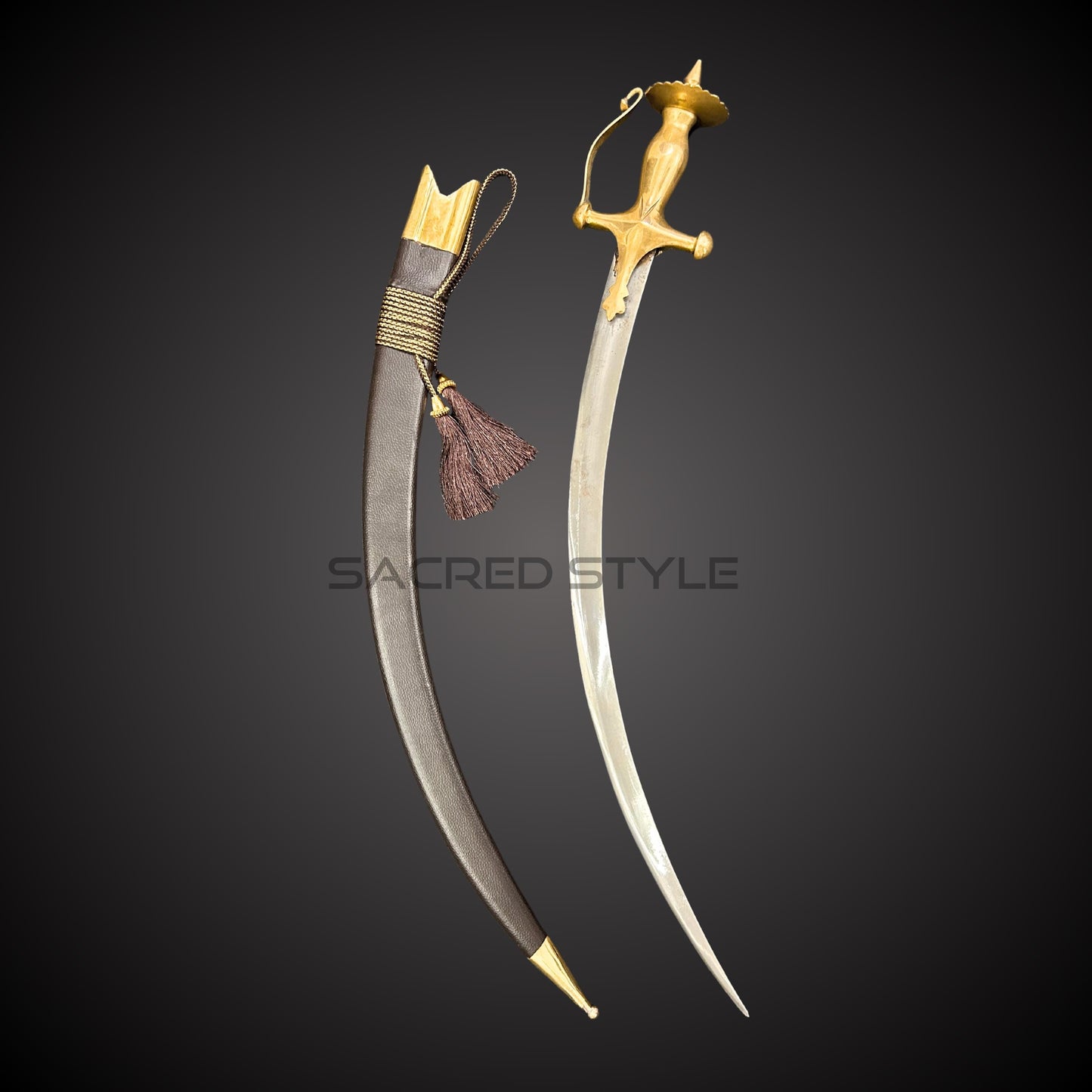 Big Kirpan, Personalize Engraved Sikh Kirpan made of Sarbloh with Brass Handle, Sikh kakar, 3 foot Tega, Sikh Kakkar, Sikh Items,