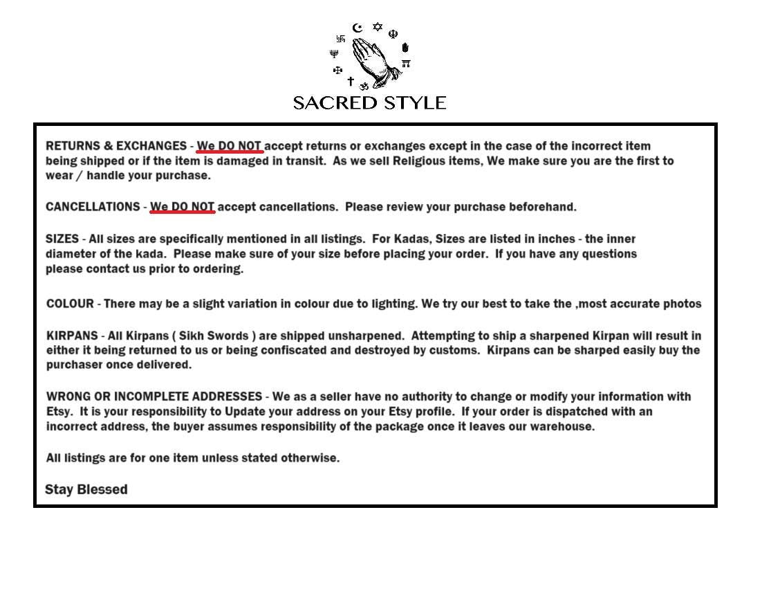 Dumala Shastar, Dori, Dumala Saab Accessories, Dumalla Shingar, Sikh Gift Items,