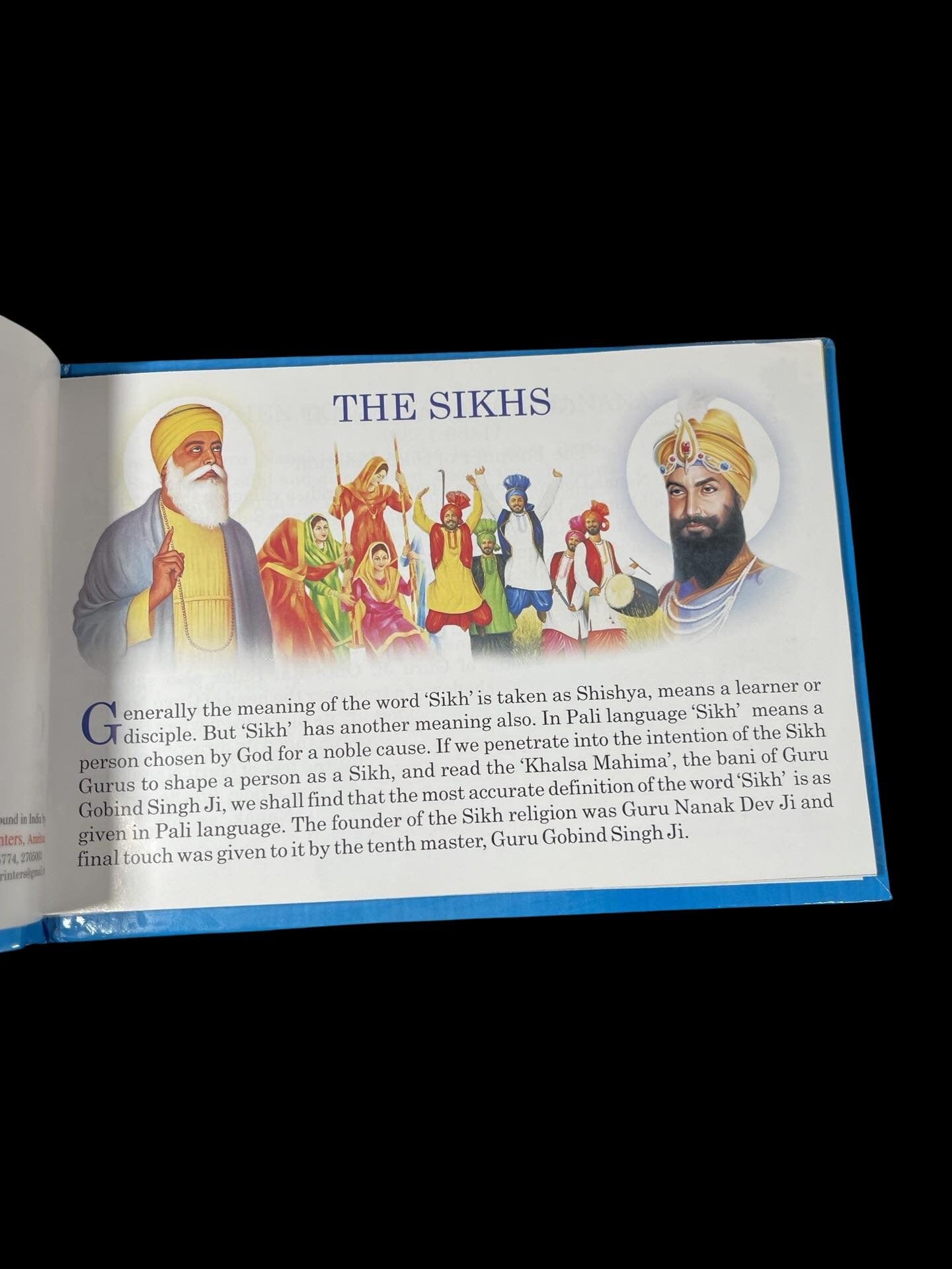 About The Sikhs, Sikhism Book in English, Sikh Guru History, Sikh Gift items, Punjabi Book