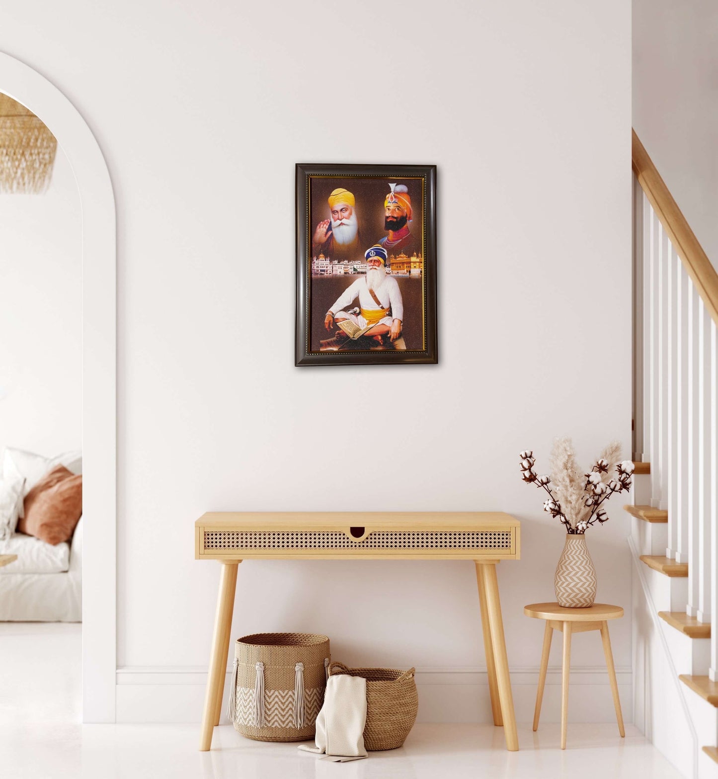 Shaheed Baba Deep Singh Ji, Sikh Gurus, The Golden Temple, Wall Hanging, Sikh Gift items, Punjabi, Sikh photos,