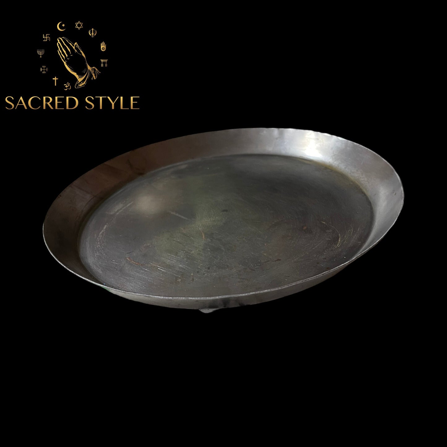 Sarbloh Plate, Dinner Ware Set, Hand Made Iron Thali, Sikh Items,