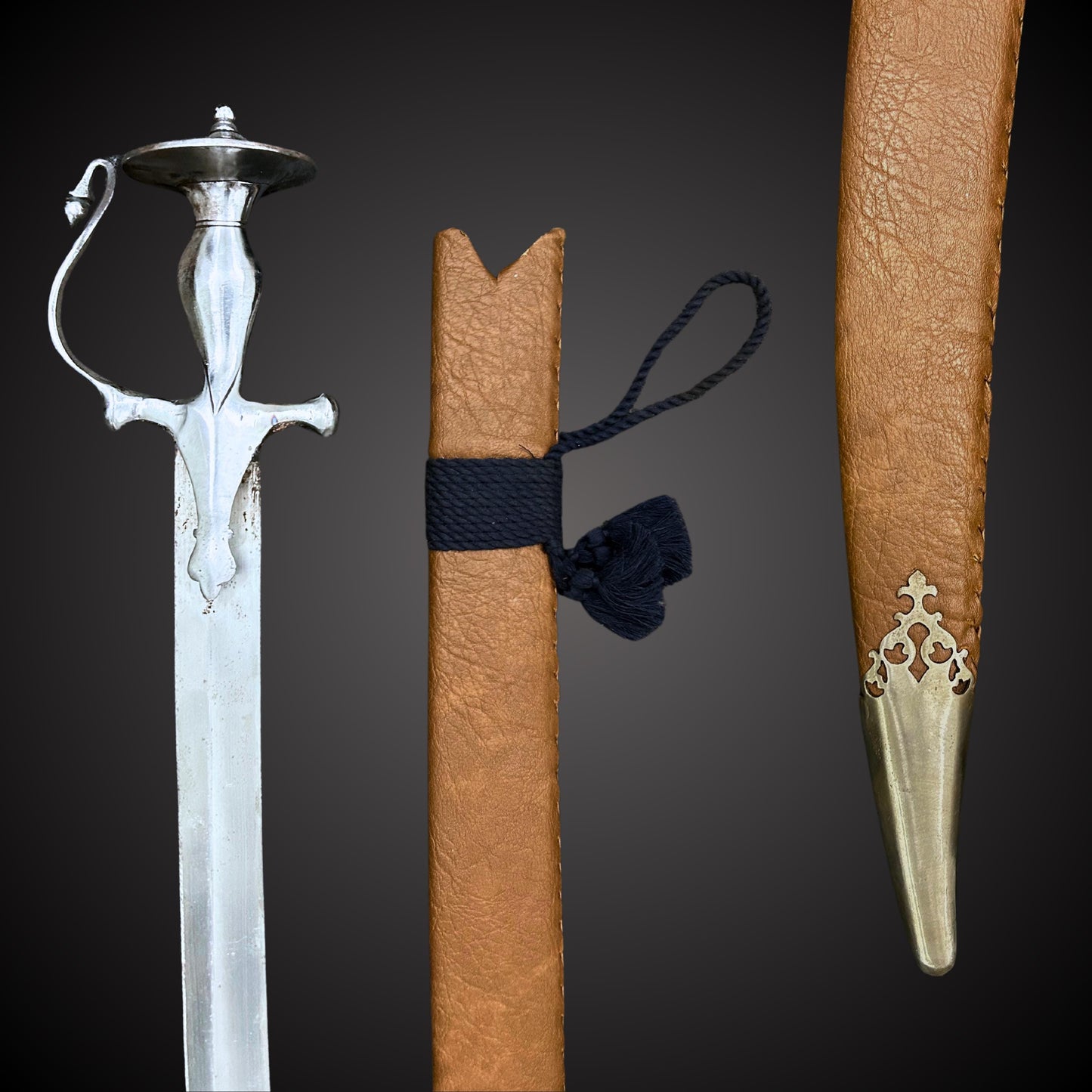 Big Kirpan, Personalize Engraved Sarohi made of Sarbloh, Sikh kakar, Taksali kirpan, Sikh Kakkar, Sikh Shastar, Sikh Items,