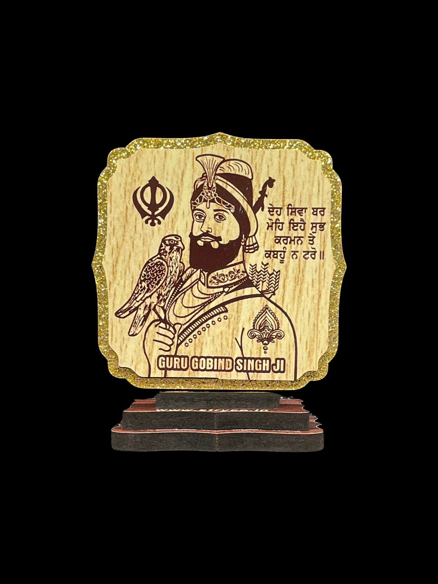 Guru Gobind Singh Ji Car dashboard Idol, Car Decor, Car dashboard Accessories, Sikh Gift Items,
