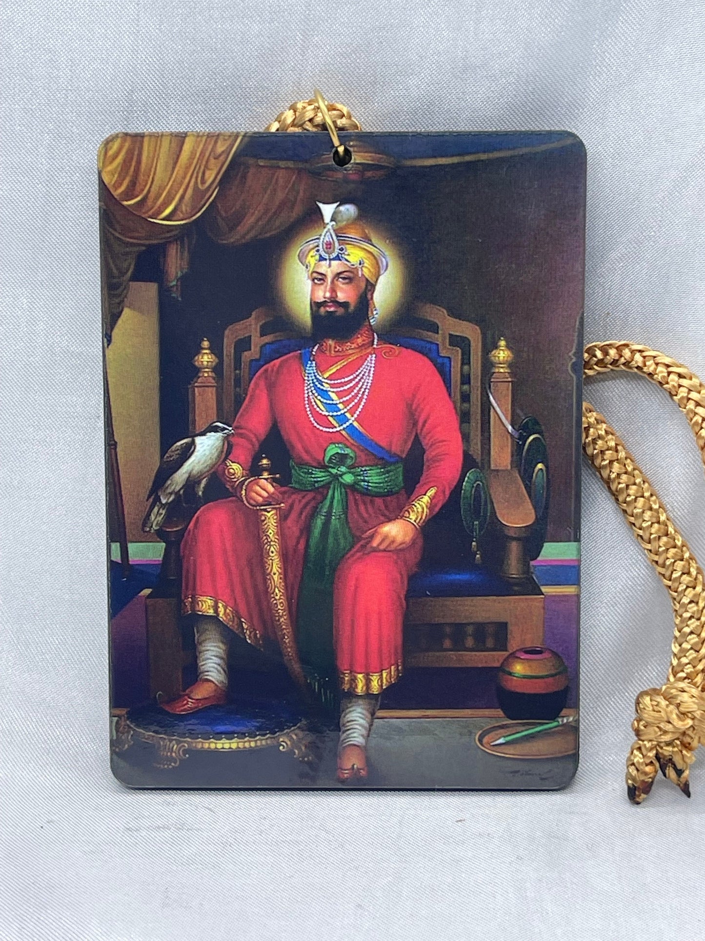 Guru Gobind Singh Ji, Sikh Guru Car Hanging, Car Accessories, Sikh Car Decor, Sikh Gift Items.