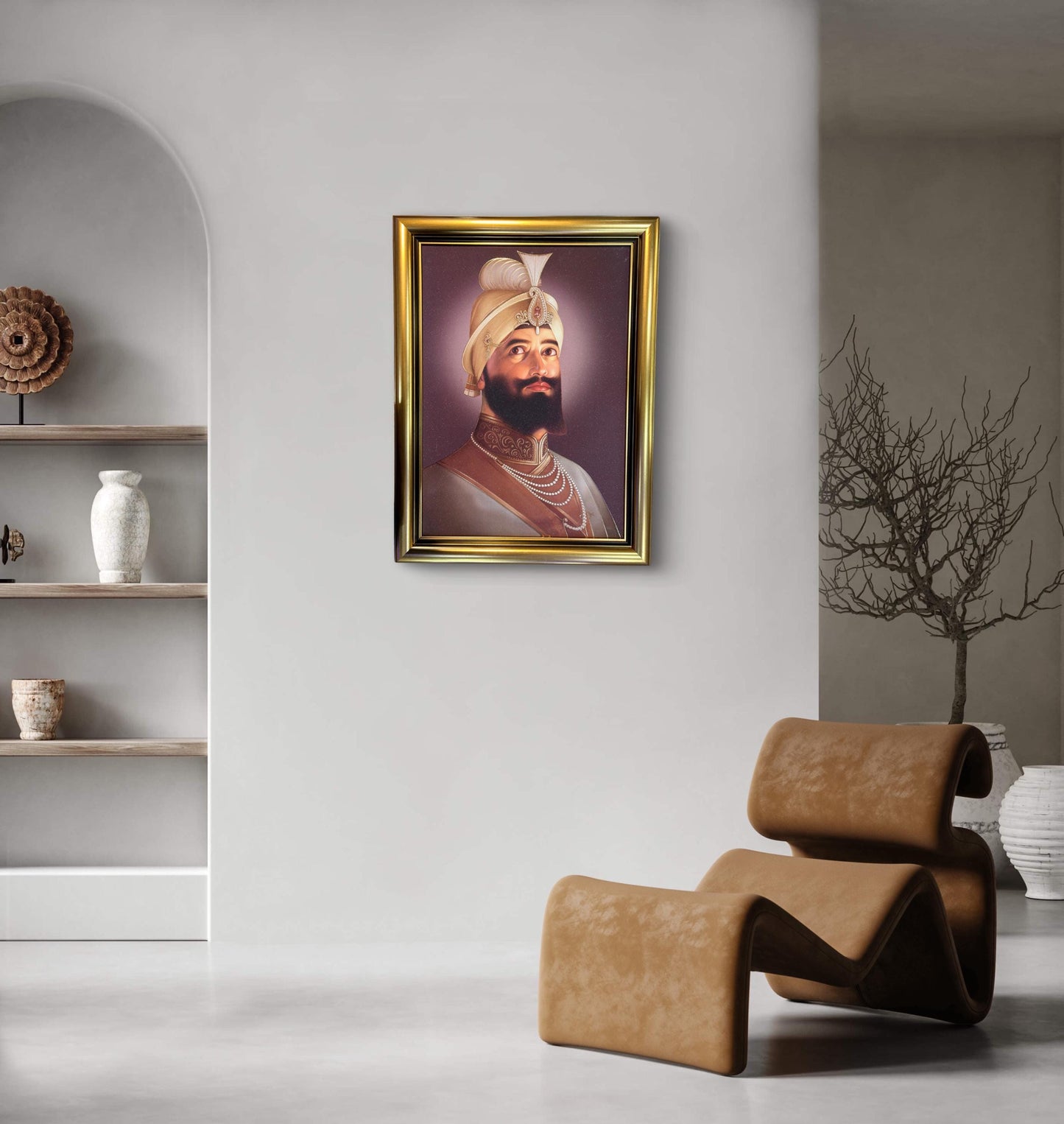 Guru Gobind Singh Sahib Ji Saroop 32x24 inches, sikh photos, Sikh gift items, Punjabi,