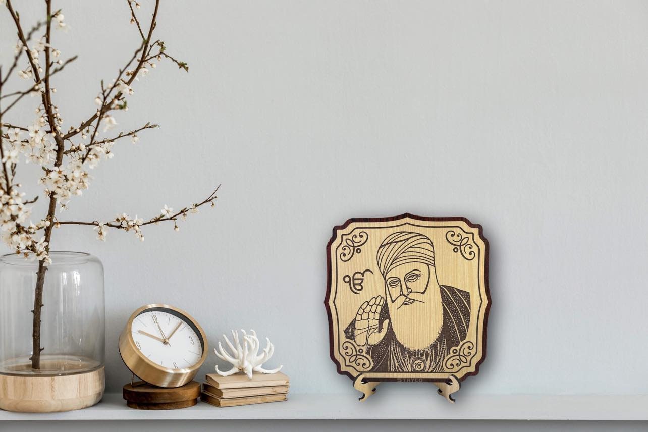 Guru Nanak Dev Ji, Table Top, Wall Hanging, Home Decor, Wall Decor, Gift items, Sikh Items,