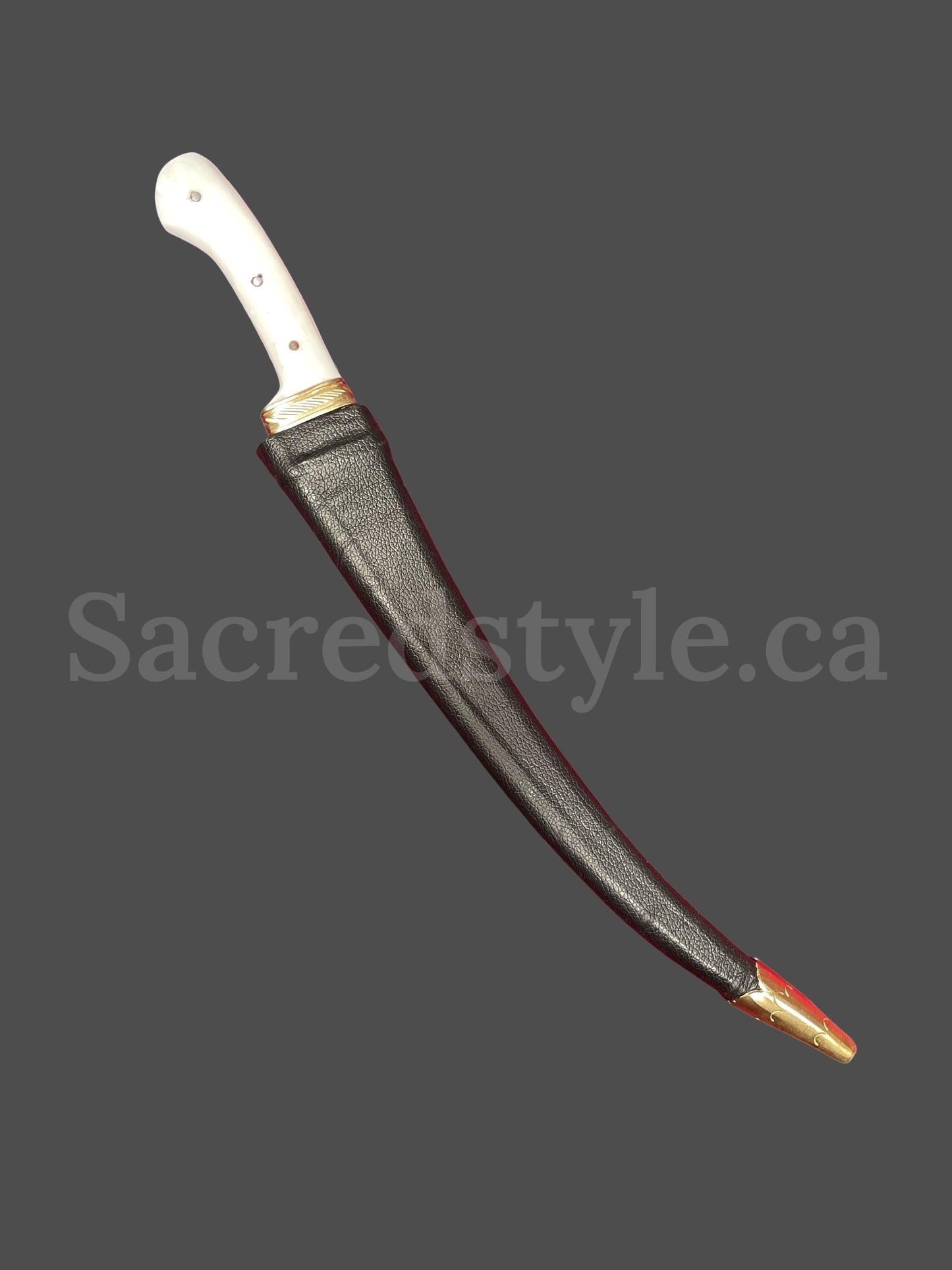 Hand Made Sarbloh Khanjar, Pesh Kabz, Sikh Kakar, Kukri, Kakkar, Sikh Gift Items