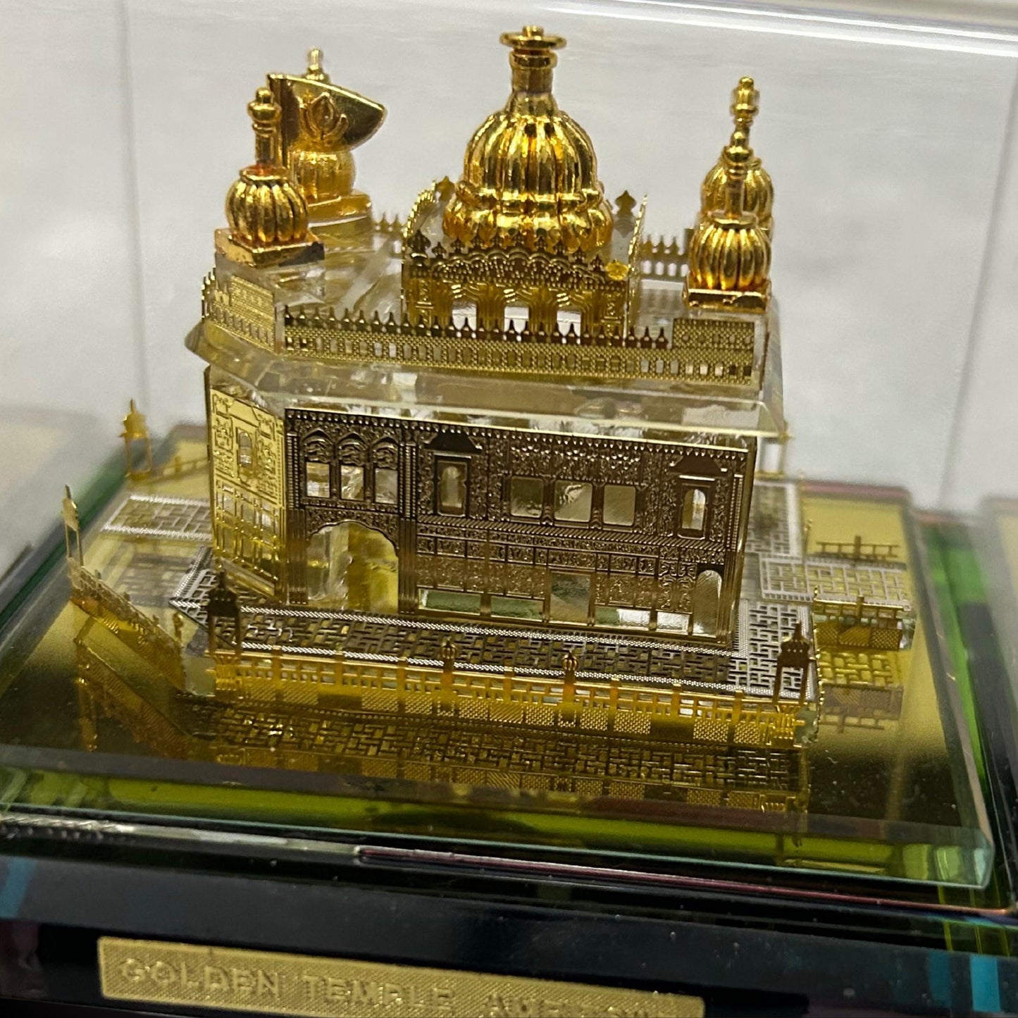 The Golden Temple 24k Gold plated model, Siri Darbar Sahib, Siri Amritsar sahib, Punjabi gift items, Mothers day gift, Punjab, Sikh Items,