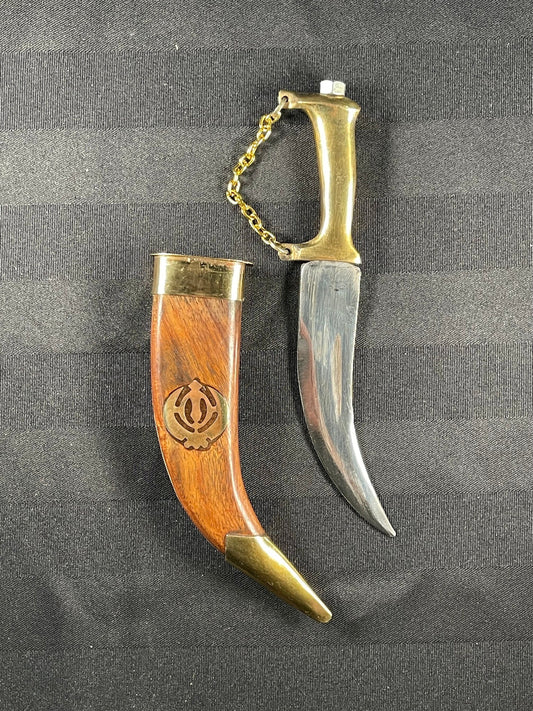 Kirpan, Sikh kakar, Wood Kukri, Sikh Kakkar, Punjabi, Sikh items,