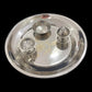 Jot Plate, Incense holder plate, Pooja thali, Hot Thali, Religious items, Steel Plate,