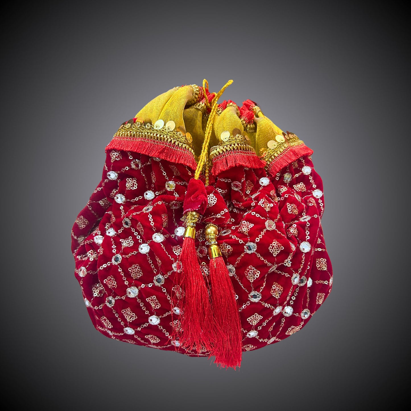 Wedding Accessories, 2 piece Lap Cover Set, Bride & Groom Shagun, Shagun Drawstring Bags, Wedding, Indian Wedding Items