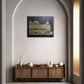 Handmade The Golden Temple Foil Art on Canvas, Siri Darbar Sahib, Punjabi, Sikh Art, Home Decor, Sikh Gift Items.