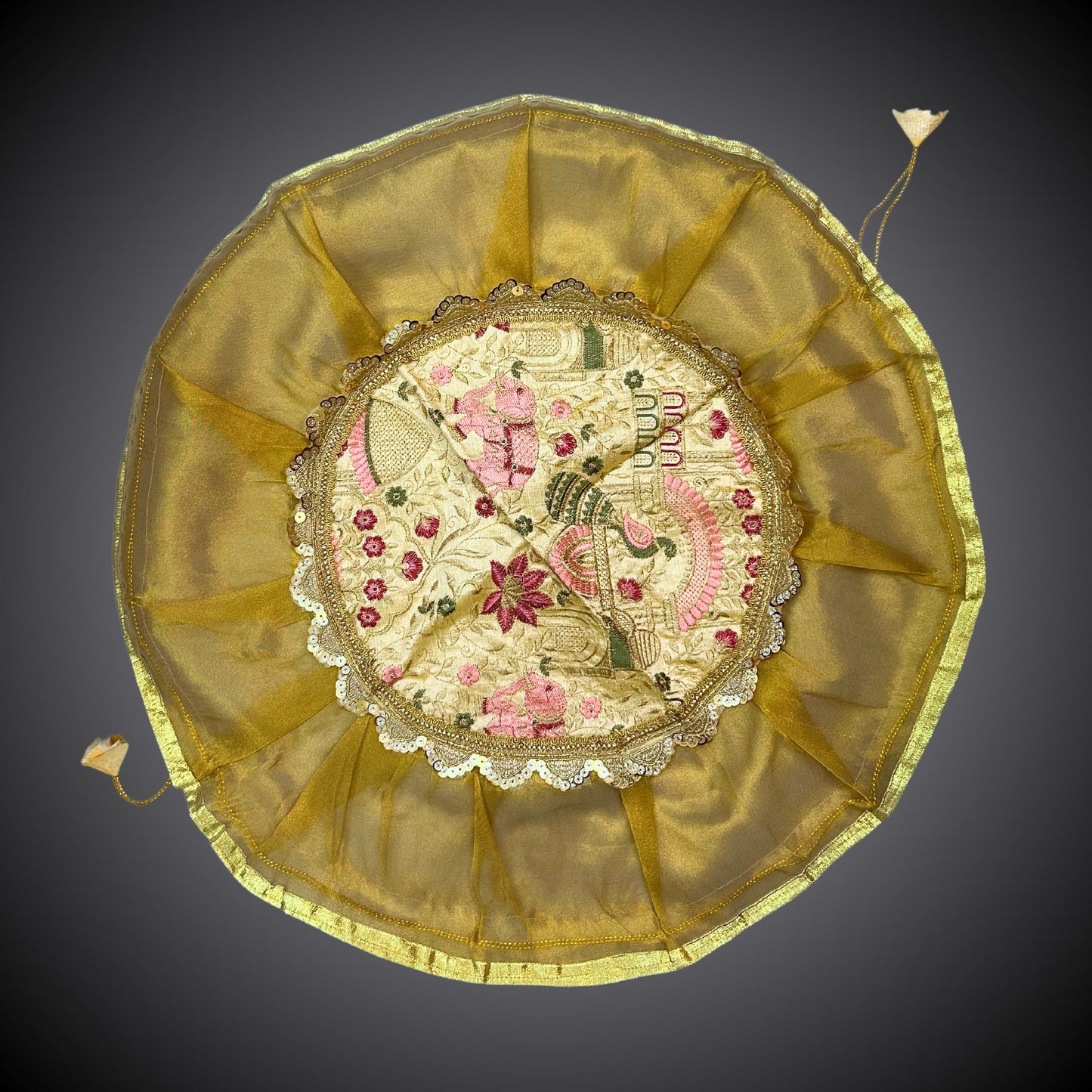 Wedding Accessories, 2 piece Lap Cover Set, Bride & Groom Shagun, Shagun Drawstring Bags, Wedding, Indian Wedding Items