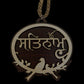 Satnam Waheguru Car Hanging, Car Decor, Punjabi, Sikh Car Accessories, Sikh items,
