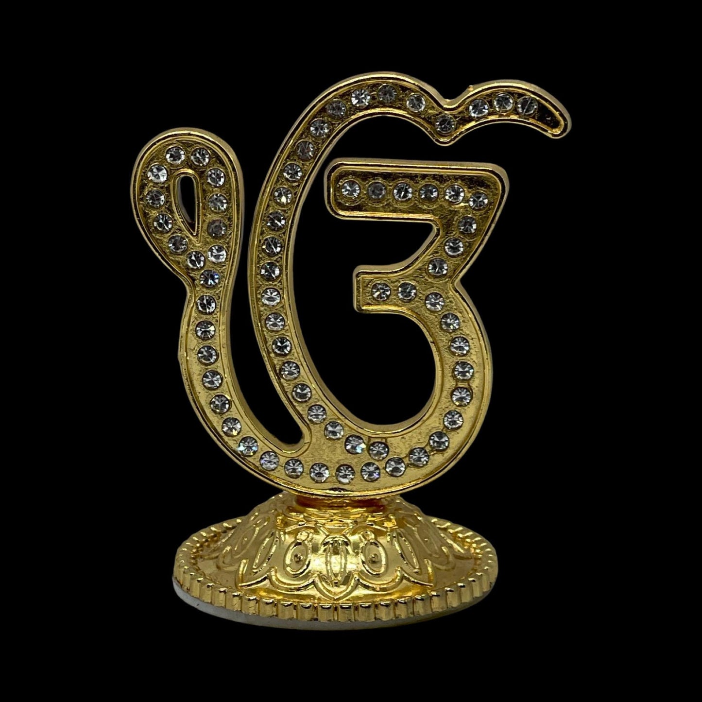 Khanda, Ek Onkar, Metal Khanda, Ik Onkar, Car Dashboard idol, Car decor, Car Dashboard Accessories, Punjabi gift items, Sikh items,