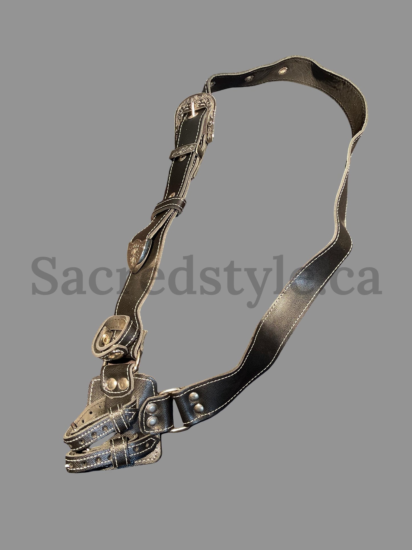 Gatra, Leather Gatra, Kirpan strap, Khanjar Strap, Sikh Kakkar, Sikh Gift Items