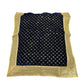 Sundar Rumala Saab, Guru Granth Sahib Ji Rumala Sahib Double Set with 2 Palkan with lining, Dark Blue, Sikh Accessories, Sikh Gift Items,