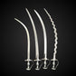 Gatka Kirpan Set of 9 items, Sikh gatka accessory, Sikh Martial Art tools, Sikh Gift items