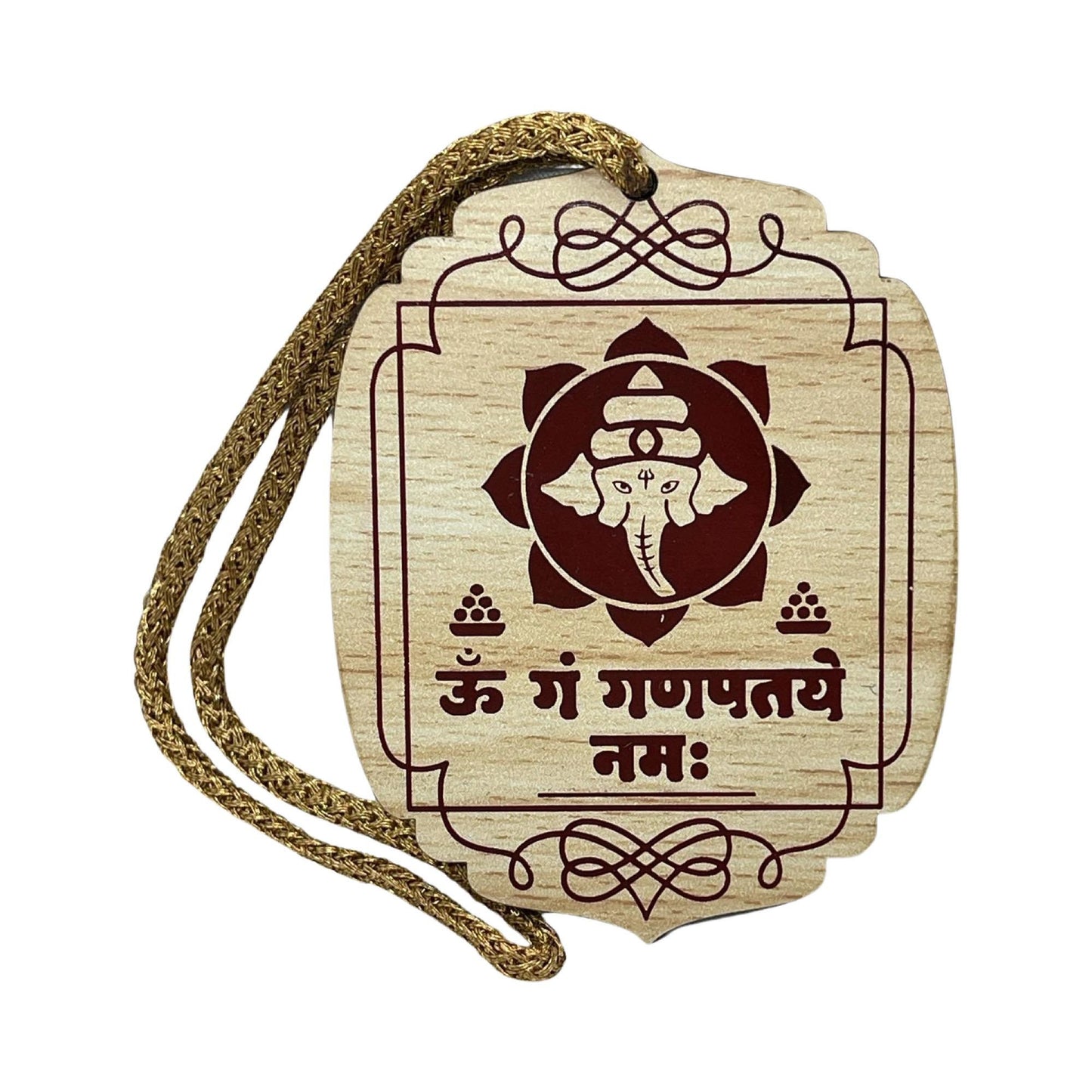 Ganpati Car Hanging, Car Decor, Rear view mirror ornament, Hindu god gift items, Hindu items,