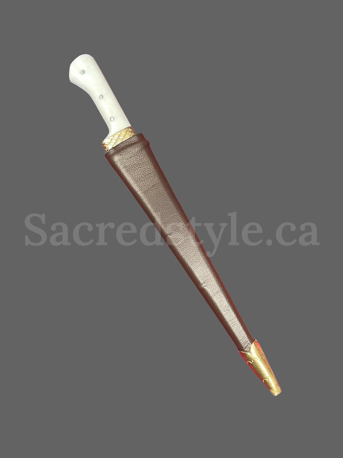 Hand Made Sarbloh Khanjar, Pesh Kabz, Sikh Kakar, Kukri, Kakkar, Sikh Gift Items