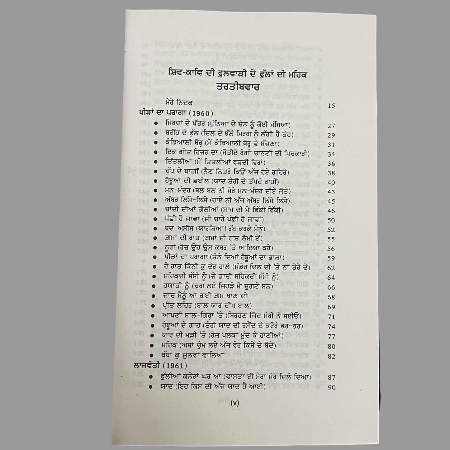 Shiv Kumar Samuchi Kavita Punjabi book, Punjabi Poetry Books, Punjabi Literature Book