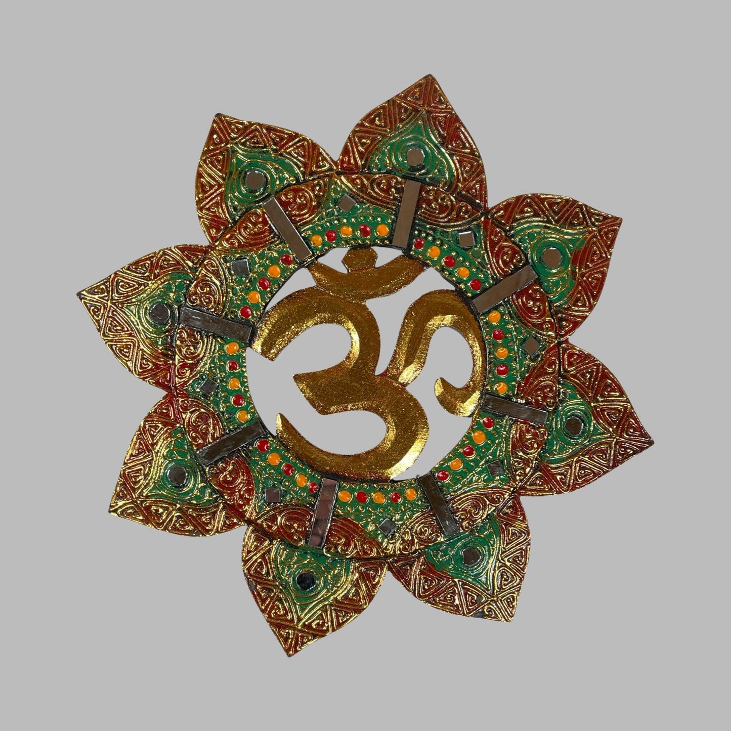 OM Wall Hanging, Hindu Home Decor, Indian, Hindu gift Items, Pooja Room Decor,