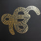 Khanda, Ek Onkar Mandala, Set of two, Sikh Wall Art, Sikh Home Decor, Sikh Wall Hanging, Sikh Wall Decor, Punjabi Gift items, Sikh Items,