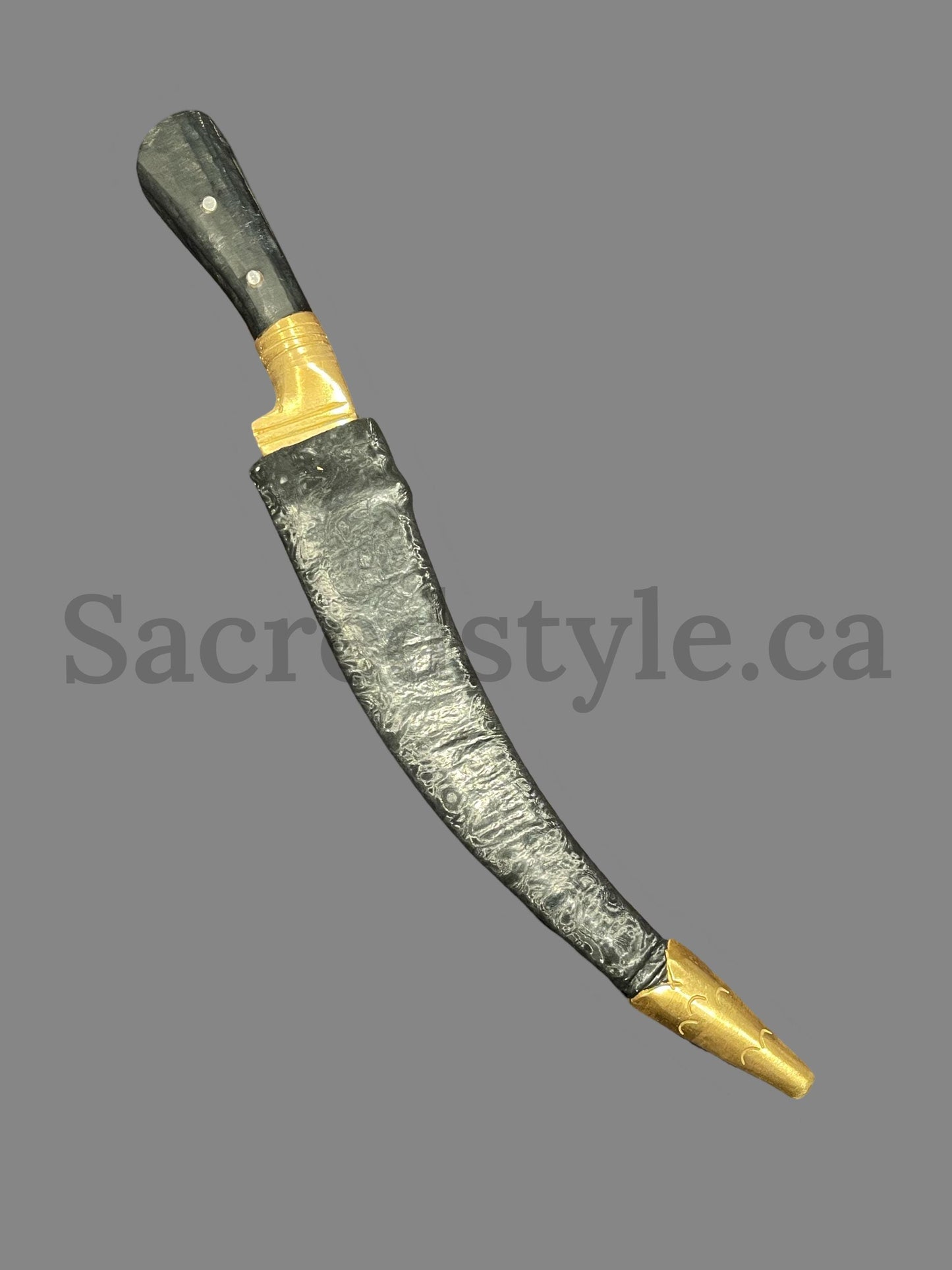Hand Made Sarbloh Khanjar, Pesh Kabz, Sikh Kakar, Kukri, Kakkar, Sikh Gift Items