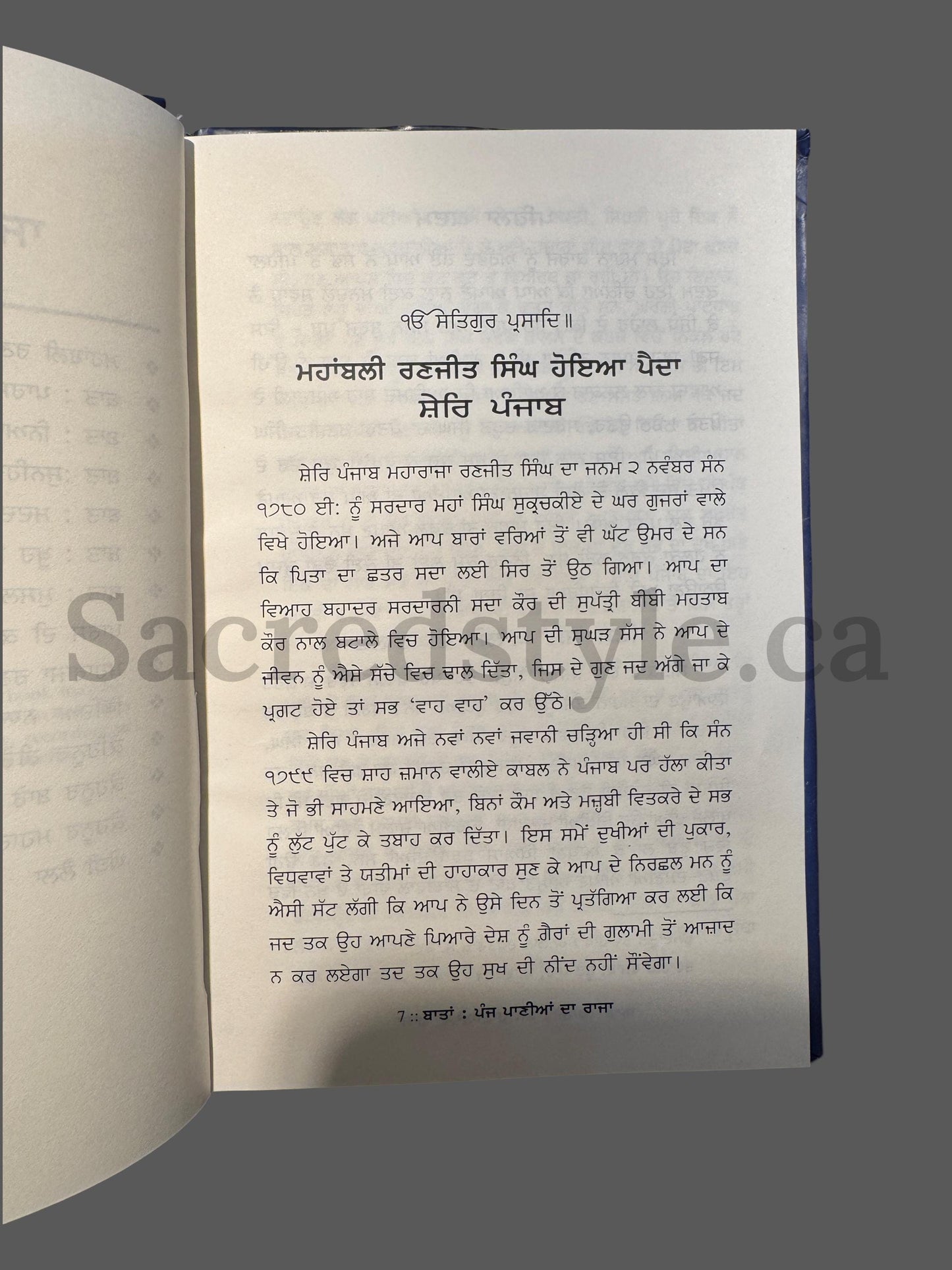 Baatan  panj paniyan de Raja Maharaja Ranjit Singh, Sikh Knowledge Book, Sikh History Books, Sikh Gift items, Punjabi Books
