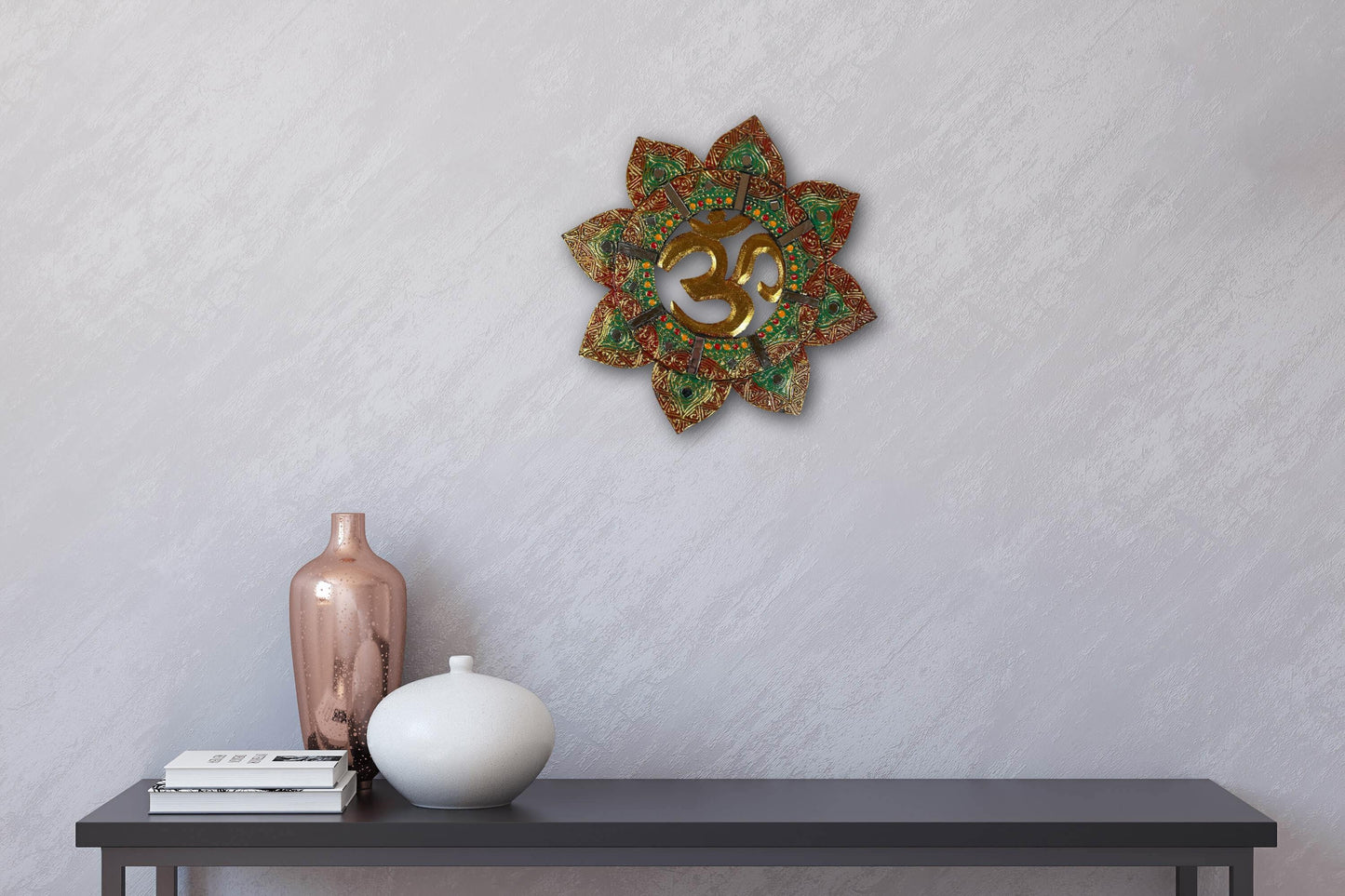 OM Wall Hanging, Hindu Home Decor, Indian, Hindu gift Items, Pooja Room Decor,