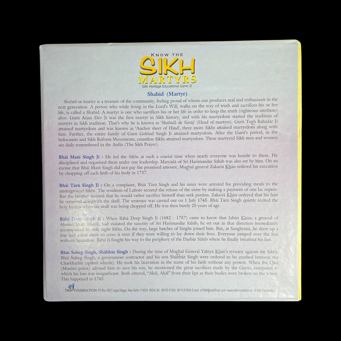 Sikh Martyrs  Puzzle for Kids, Punjabi alphabet, Punjabi items, Sikh Kids games, Punjab