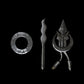 Dumala Shingar SARABLOH, Dumala Traditional Shastar set, dumala accessories, Chand bagan tora pin, Chakri, Nihang Singh, Sikh items,