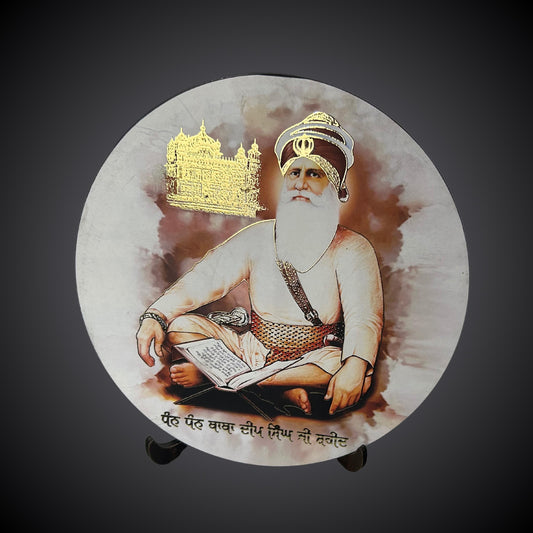Baba Deep Singh Ji Table Top, Sikh Home decor, Sikh Gift Items,