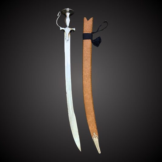 Big Kirpan, Personalize Engraved Sarohi made of Sarbloh, Sikh kakar, Taksali kirpan, Sikh Kakkar, Sikh Shastar, Sikh Items,
