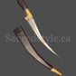 Hand Made Sarbloh Khanjar, Pesh Kabz, Sikh Kakar, Kukri, Kakkar, Sikh Gift Items