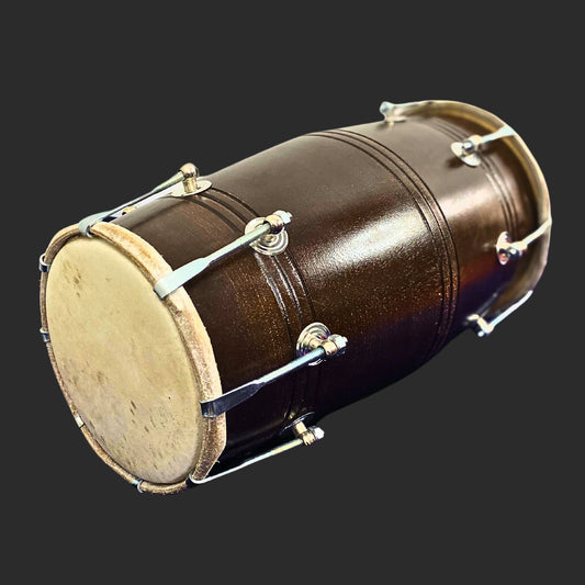 Dholki, Handmade Dholak Drum, Tuned Wood Special Skin, Dholki with Bag and Spanner, Indian Musical Instrument,