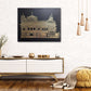 Handmade The Golden Temple Foil Art on Canvas, Siri Darbar Sahib, Punjabi, Sikh Art, Home Decor, Sikh Gift Items.