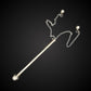 Gatka Dhal Set of 5 items, Chakar, Sikh gatka accessory, Sikh Martial Art tools, Sikh Gift items