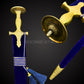 Big Kirpan, Sikh Saif made of Sarbloh with Brass Handle, Sikh kakar, Sikh Kakkar, Sikh Gift Items,