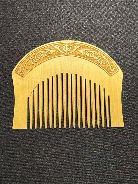 Kanga, Wood Comb, Sikh Kakar, Hair Comb, Sikh Kakkar, Hair care, Punjabi, Sikh Items
