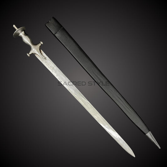 Saif, Sarbloh Personalized Engraved Kipran 3 foot, Sikh kakar, Sikh Kakkar, Sikh Shastar, Sikh Gift Items,