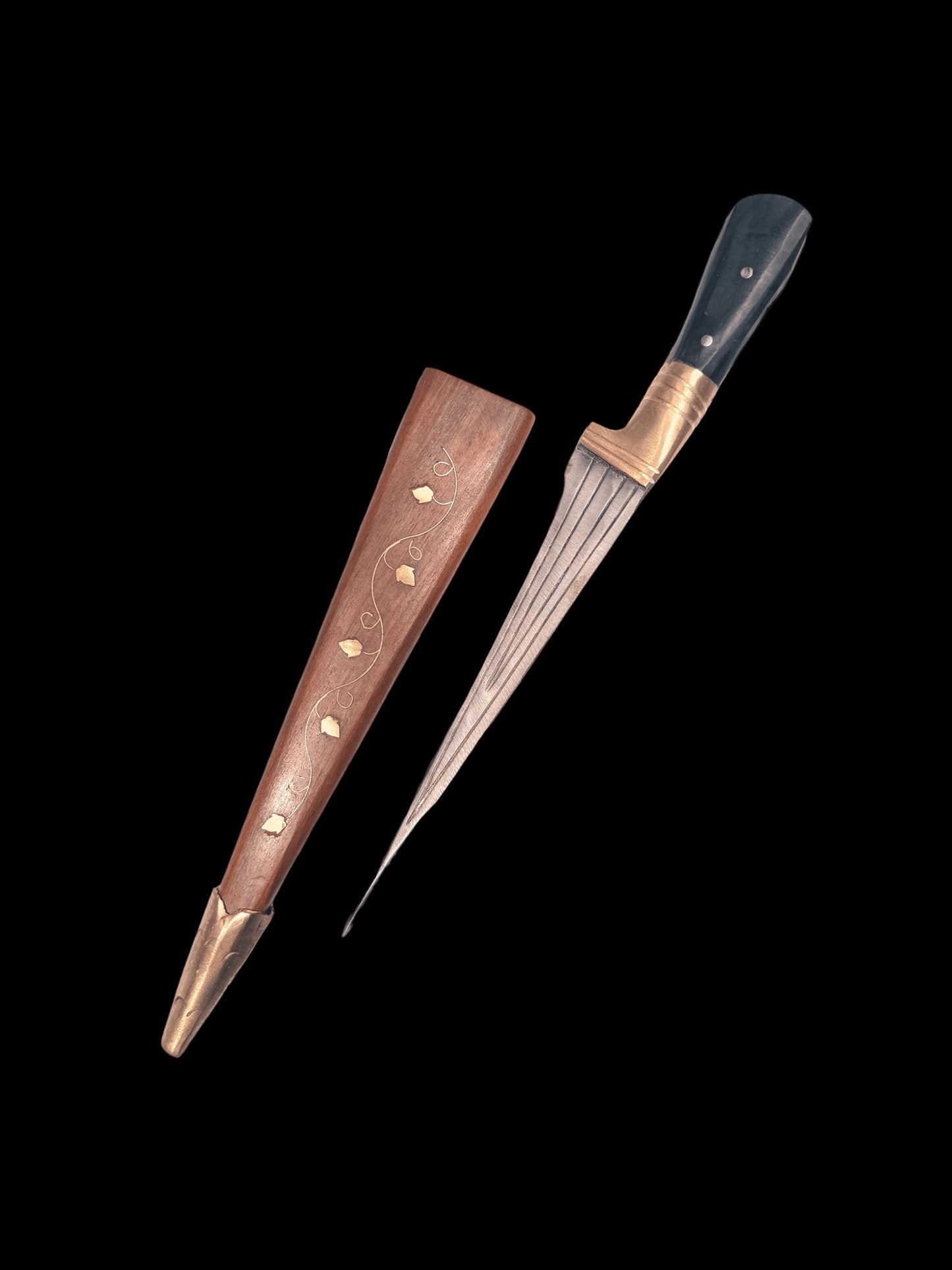 Hand Made Sarbloh Khanjar, Pesh Kabz, Sikh Kakar, Kukri, Kakkar, Sikh Gift Items