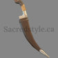 Hand Made Sarbloh Khanjar, Pesh Kabz, Sikh Kakar, Kukri, Kakkar, Sikh Gift Items