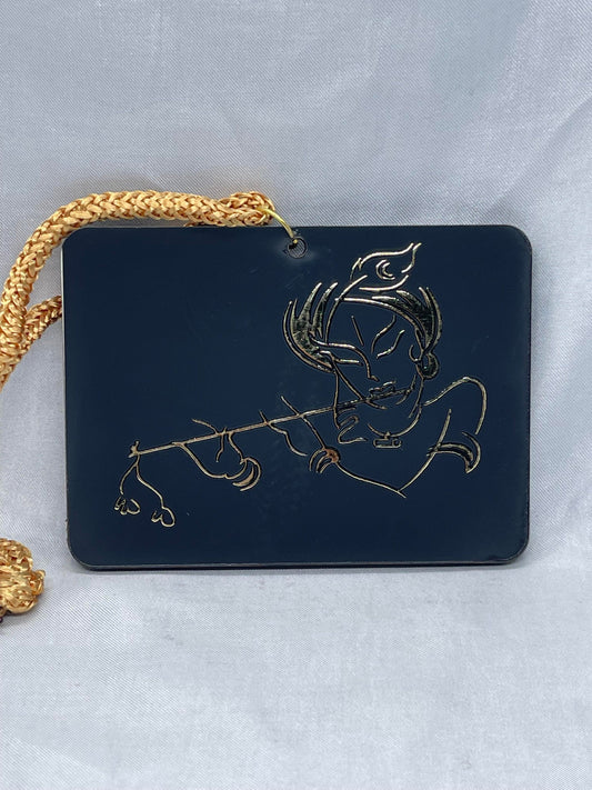 Siri Krishan ji, Radhe Radhe, Car Hanging, Car Decor, Hindu Gift items,