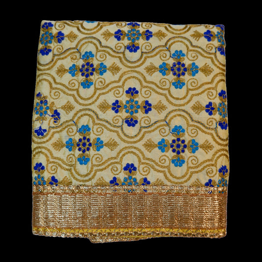 Sundar Rumala saab, Guru Granth Sahib Ji Rumala Sahib Double Set with 2 Palkan with lining, Sikh Accessories, Sikh Items,