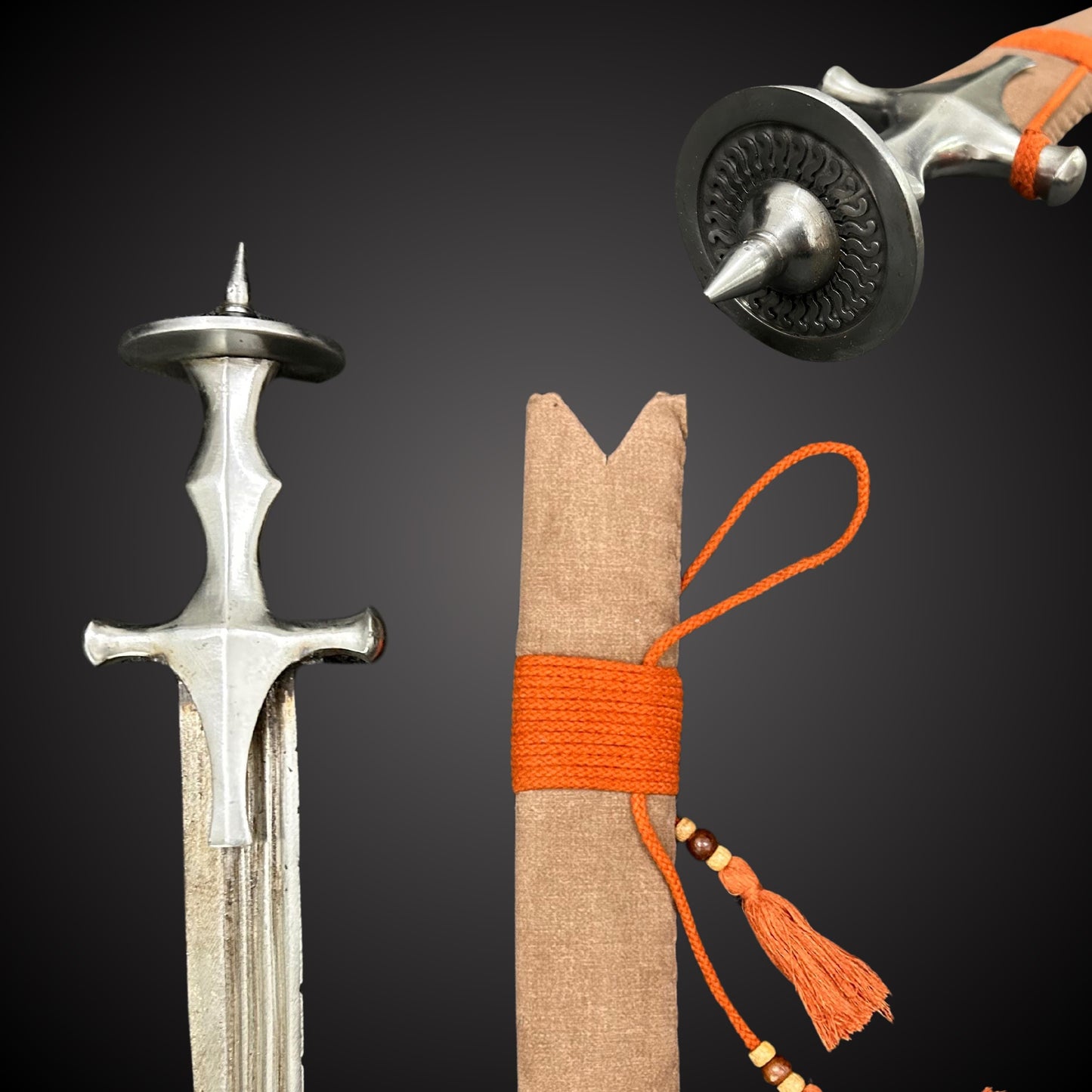 Big Kirpan, Sarohi made of Sarbloh, Sikh kakar, Taksali kirpan, Sikh Kakkar, Sikh Shastar, Sikh Items,