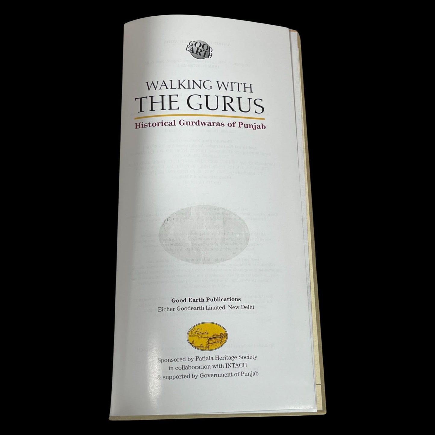 Walking with Gurus, Punjab Sikh Travel Book in English, Sikh Guru History, Sikh Gift items, Punjabi Book