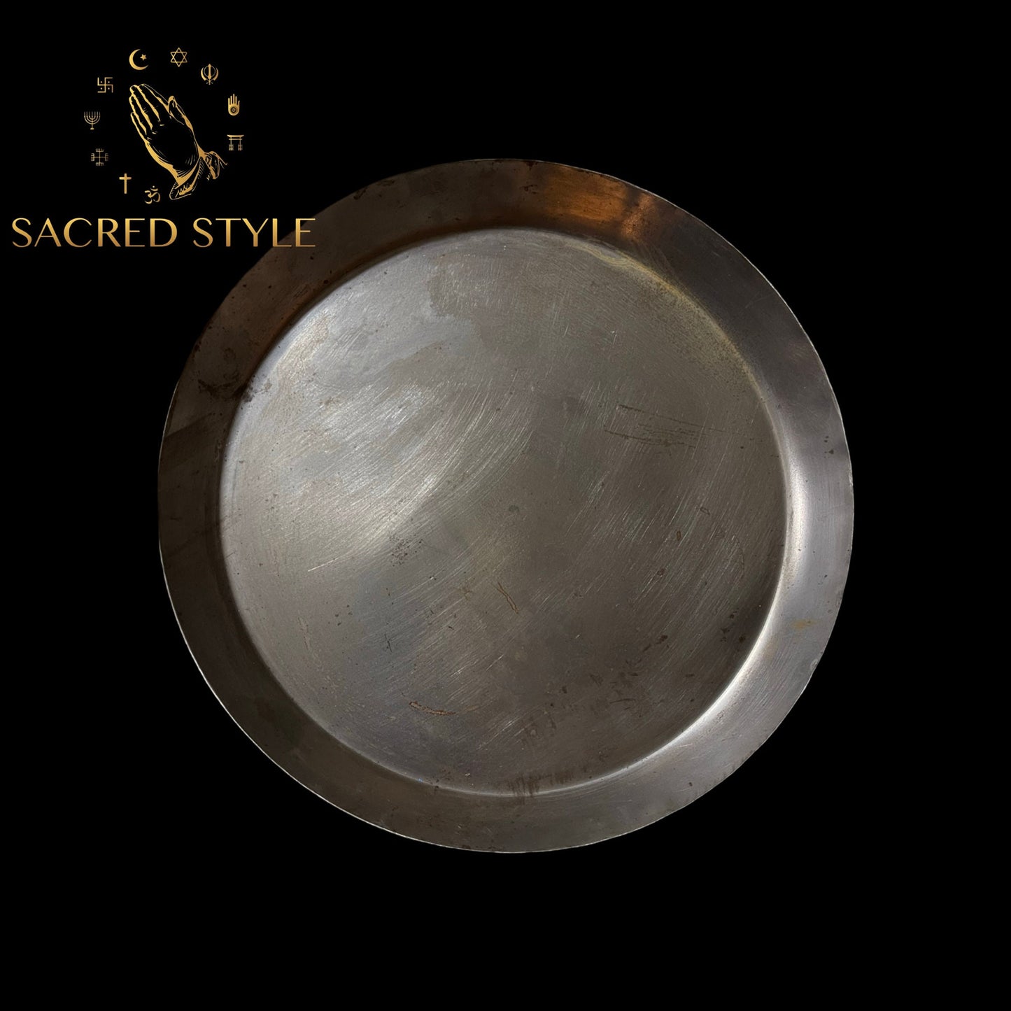 Sarbloh Plate, Dinner Ware Set, Hand Made Iron Thali, Sikh Items,